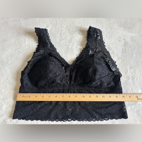 Aerie Lace Bralette Size XL Black - Picture 2 of 5